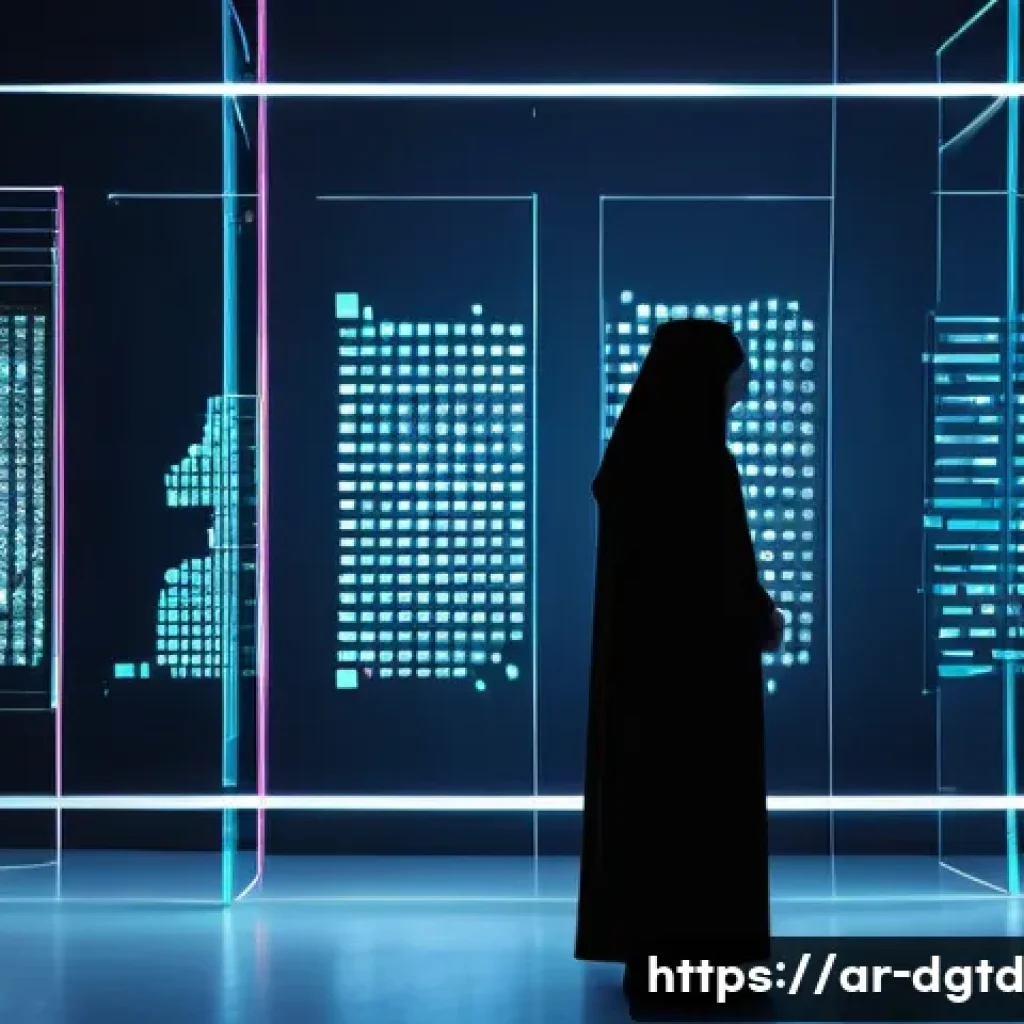 디지털 정체성 관리와 사용자 개인정보 - Digital Footprint & Identity**

> A thoughtful Arab young adult, gender-neutral, wearing contemporar...